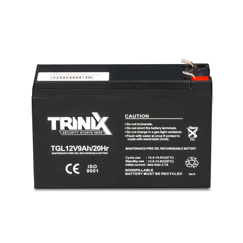 Акумулятор гелевий Trinix TGL12V9Ah/20Hr (44-00018) - фото 2