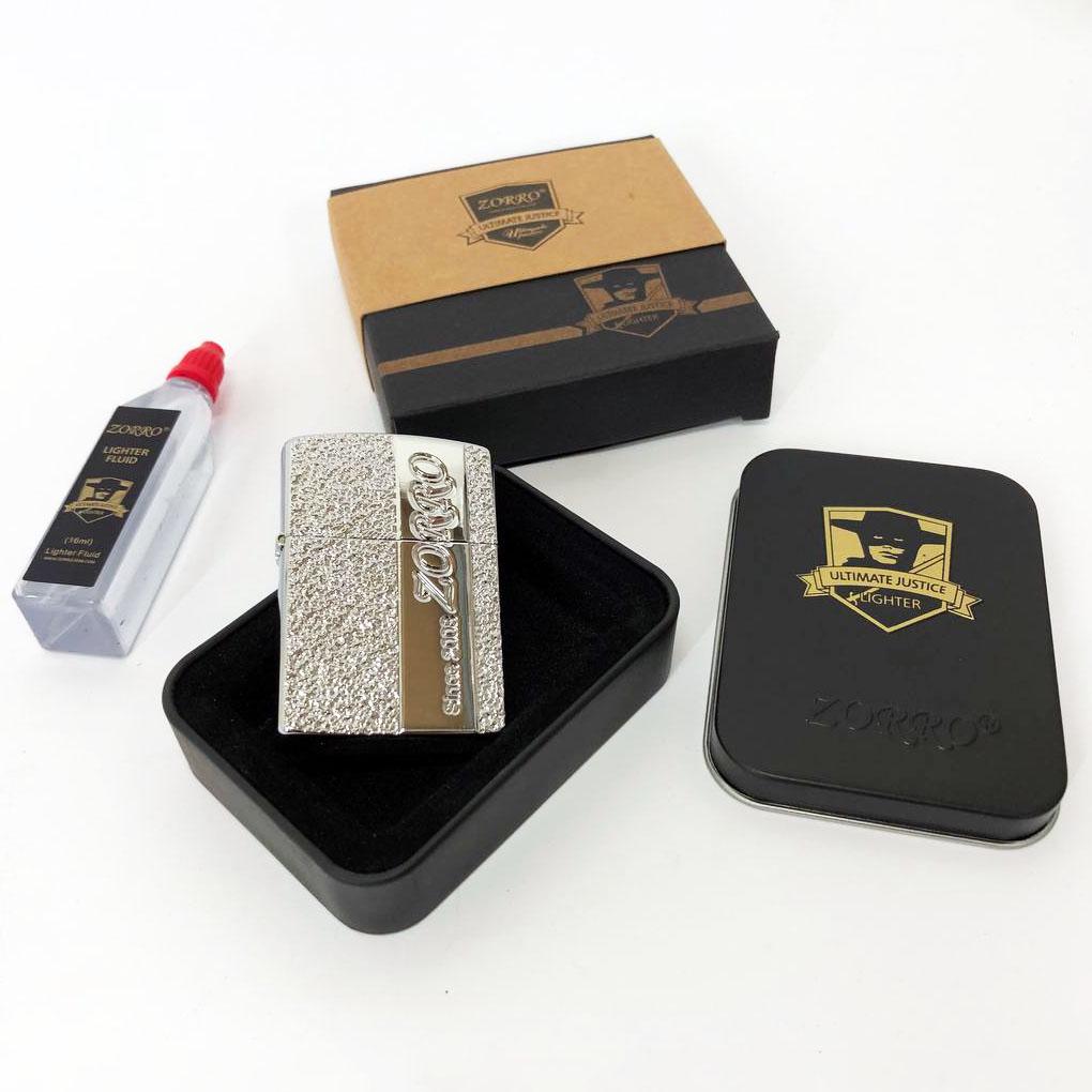 Набор для зажигалки бензиновая Zorro HL-359 Серебро (310857) - фото 3