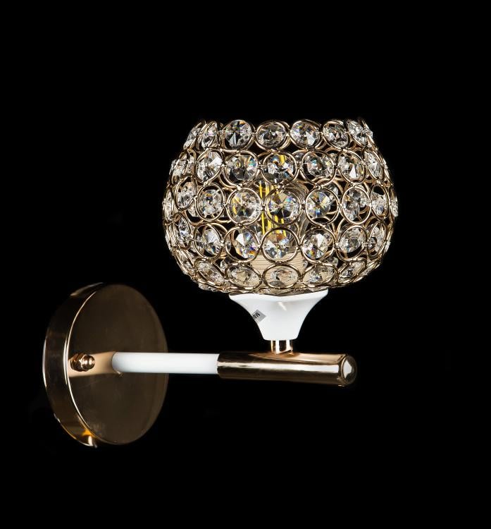 Бра с плафонами Ray B9804F/1W WHI+FG (IR005144)