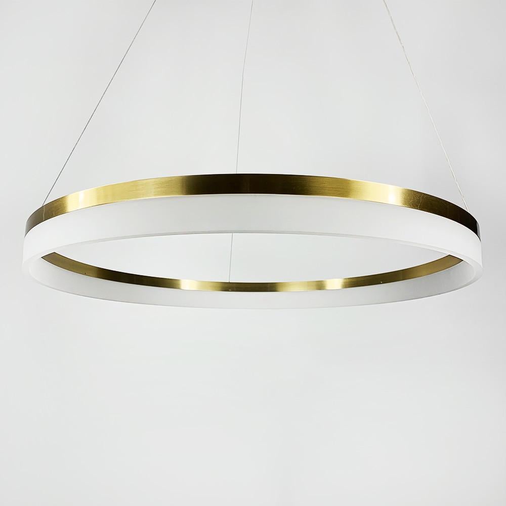 Люстра современная LED Ø 80 см Латунь (M2702-800 AB)