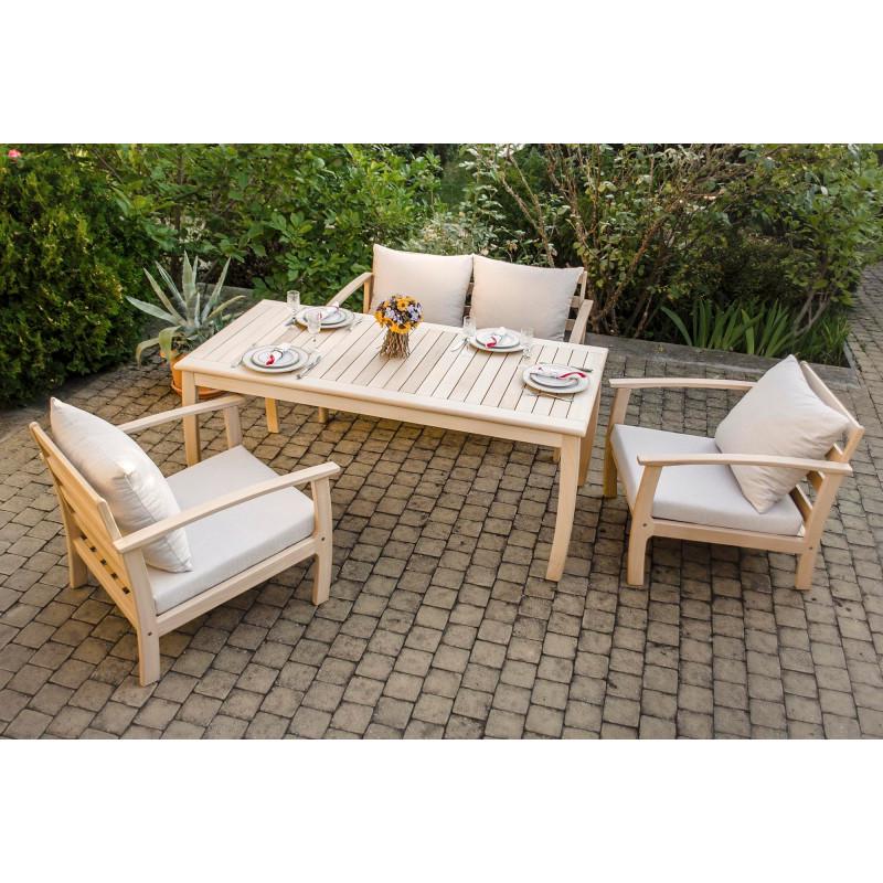 Обеденный стол Woodman Legato из натурального дерева бук 160х80 см Ореховый (53224) - фото 6 Обеденный стол Woodman Legato из натурального дерева бук 160х80 см Ореховый (53224) - фото 6