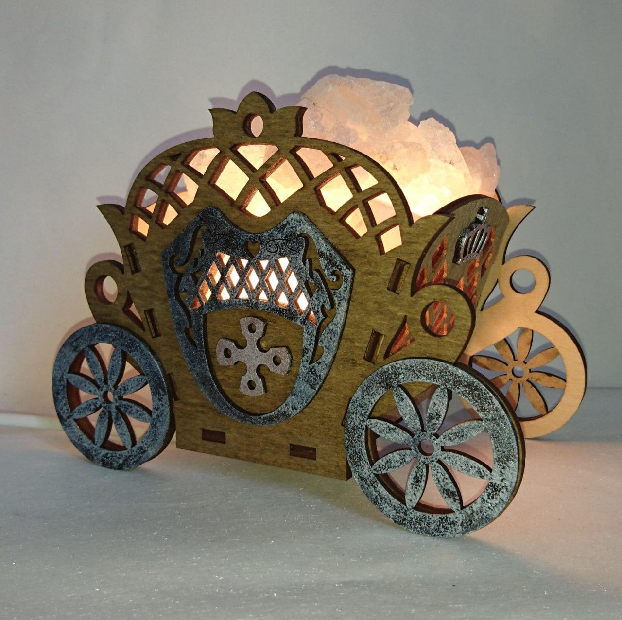 Светильник-ночник с регулируемой яркостью из соли 1,1 кг (К03004-3) - фото 8