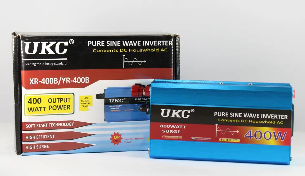 Перетворювач UKC IK1-0491 400W із синусоїдою AC/DC sine 12V - фото 3