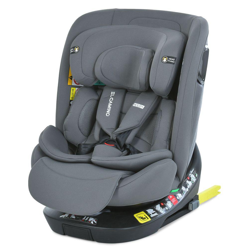 Автокрісло з базою El Camino i-HOLD+ ME 1189 з народження ISOFIX 360° i-SIZE R129 40–150 см Shadow Gray (2766668812) - фото 9 Автокрісло з базою El Camino i-HOLD+ ME 1189 з народження ISOFIX 360° i-SIZE R129 40–150 см Shadow Gray (2766668812) - фото 9