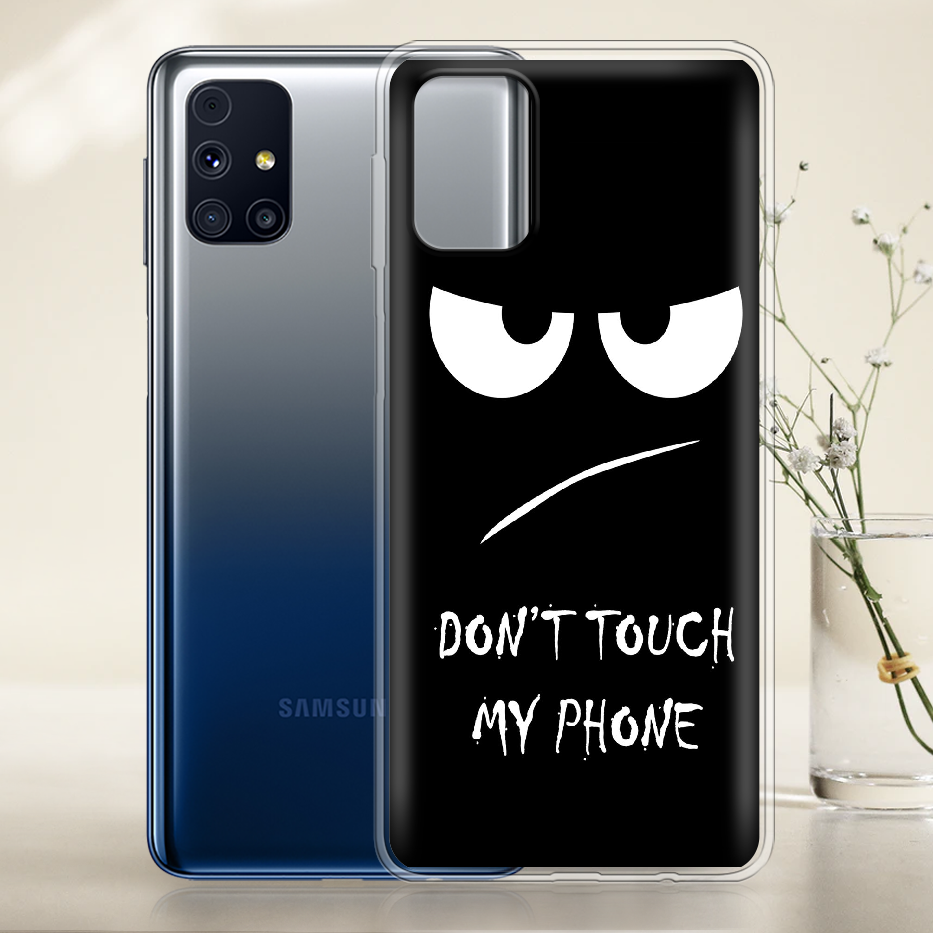 Чехол Boxface Samsung M317 Galaxy M31s Don't Touch my Phone Прозорий силікон (40942-up535-40942) - фото 2