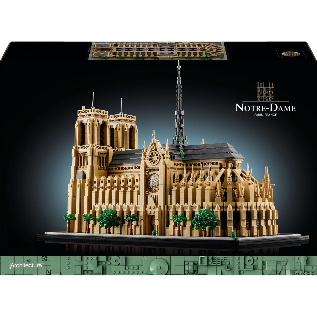 Конструктор Нотр-Дам-де-Парі 4383 деталі (8733) - фото 13 Конструктор Нотр-Дам-де-Парі 4383 деталі (8733) - фото 13