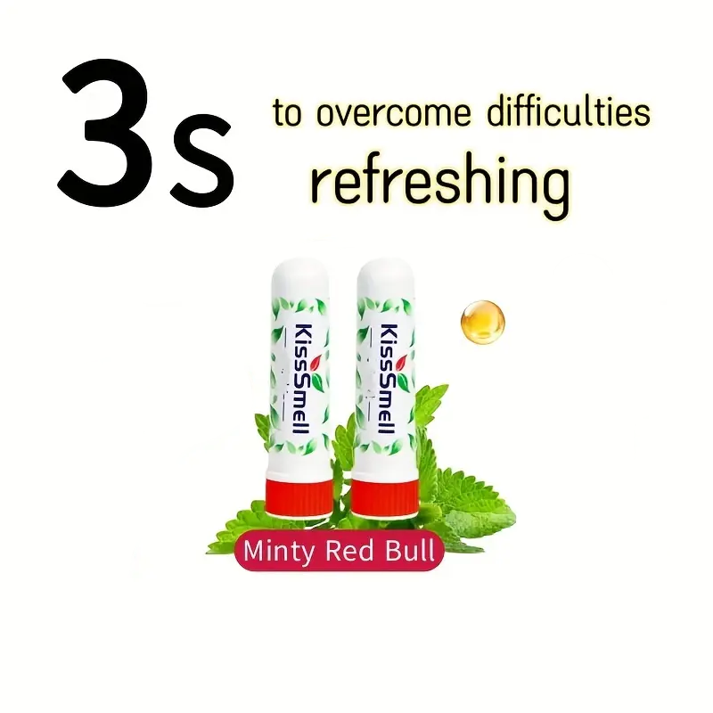 Інгалятор-олівець для носа Minty Red Bull Червоний (27086340) - фото 4 Інгалятор-олівець для носа Minty Red Bull Червоний (27086340) - фото 4