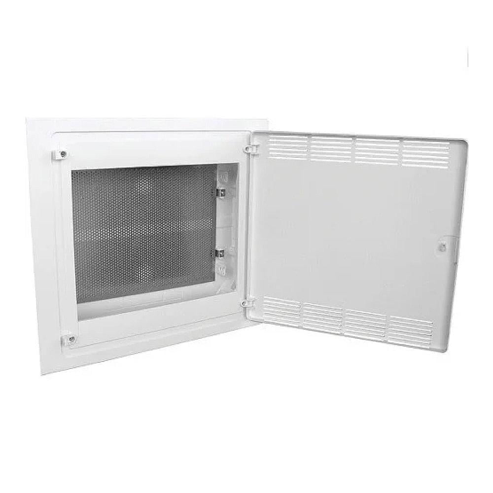 Щит двухрядный мультимедийный/встраиваемый Hager Golf VF218PZF 460х416х98 мм Белый (10707)