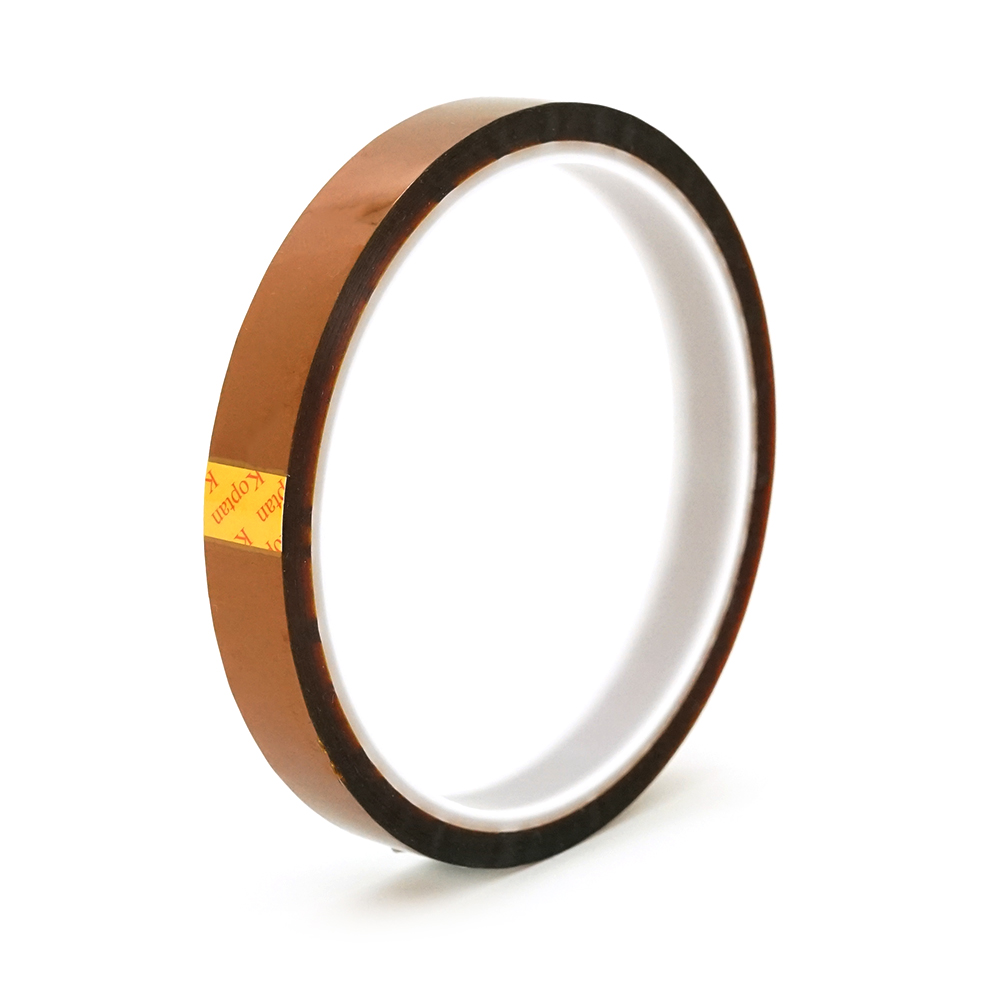 Клейкая лента термостойкая изоляционная для электроники 12 мм 25 м (YUT_V8978)