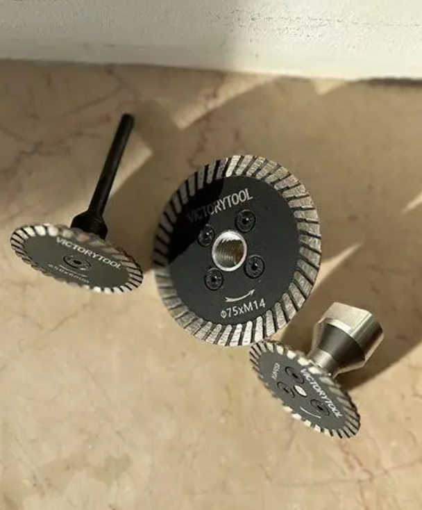Диск алмазний Victorytool для чищення клею під СВП 75 мм (М14) - фото 3