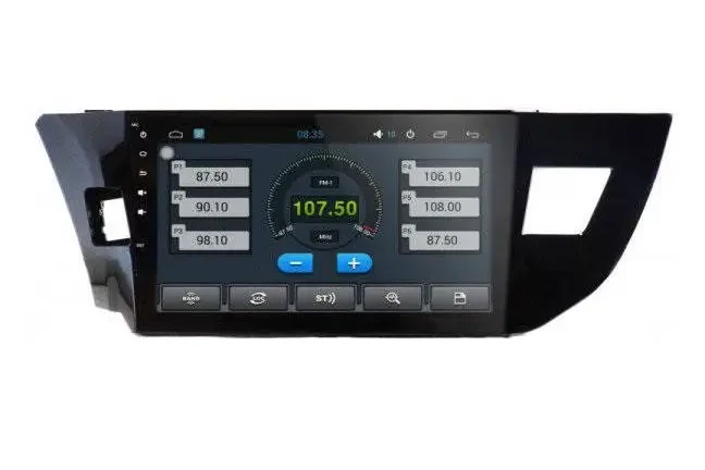 Автомагнитола штатная с Gps для Toyota Corolla 2014 2016 Android 10,1 (MLD_V923)