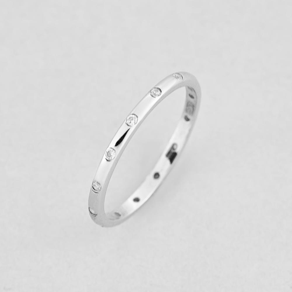 Серебряное кольцо Minimal Комплимент р. 16 (7654)