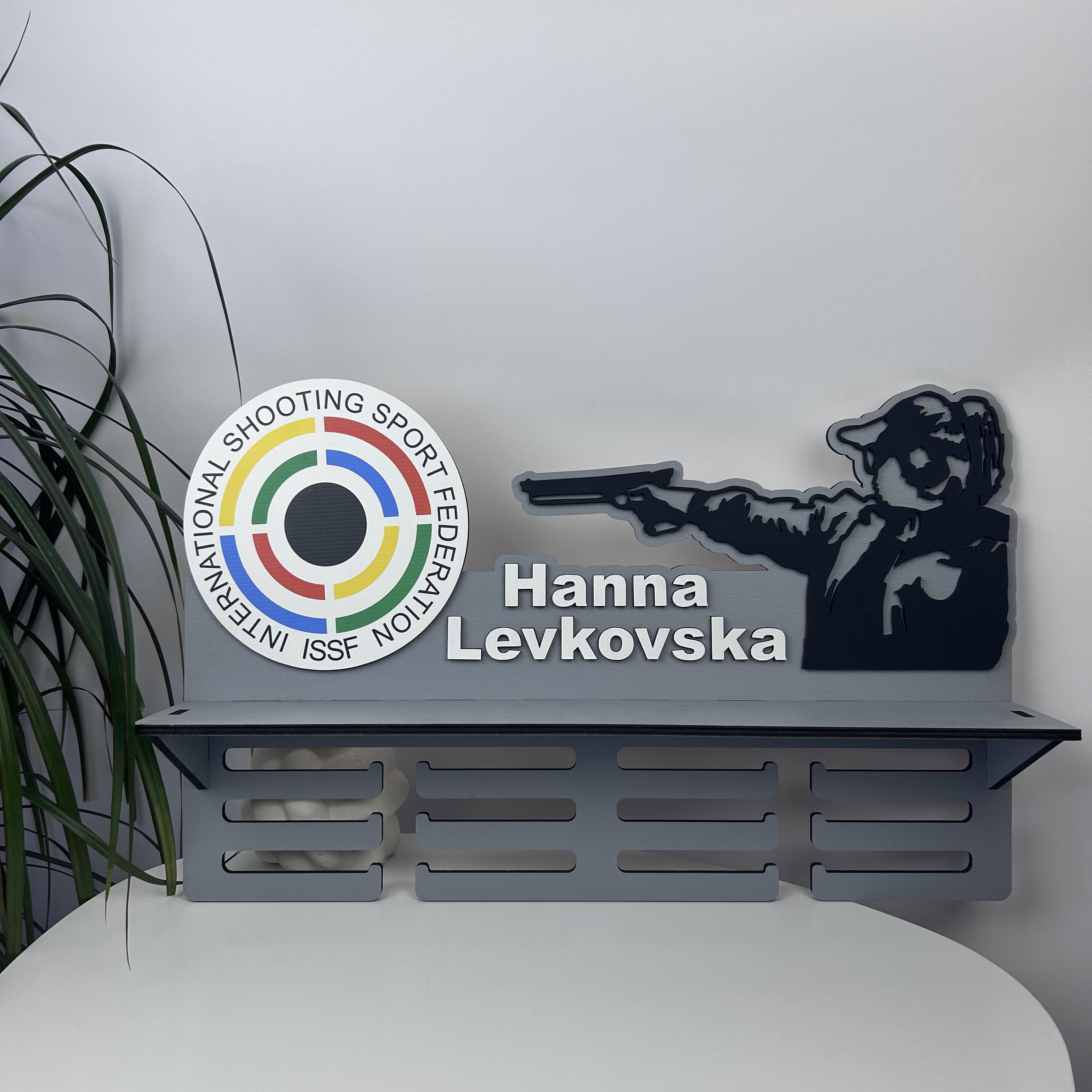 Полка именная Пулевая стрельба (МЭ-0073)