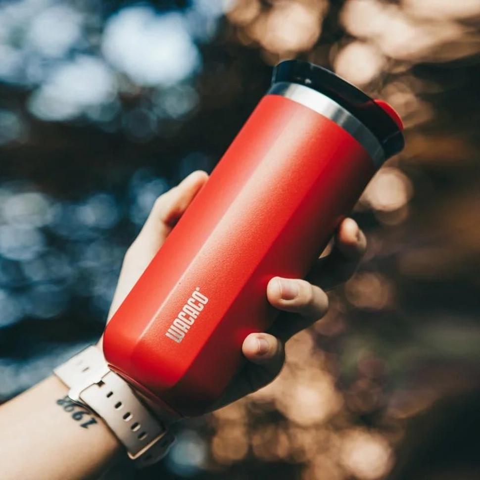 Термочашка Wacaco Octaroma Grande для напитков 435 мл Red (WOCT435RED) - фото 5