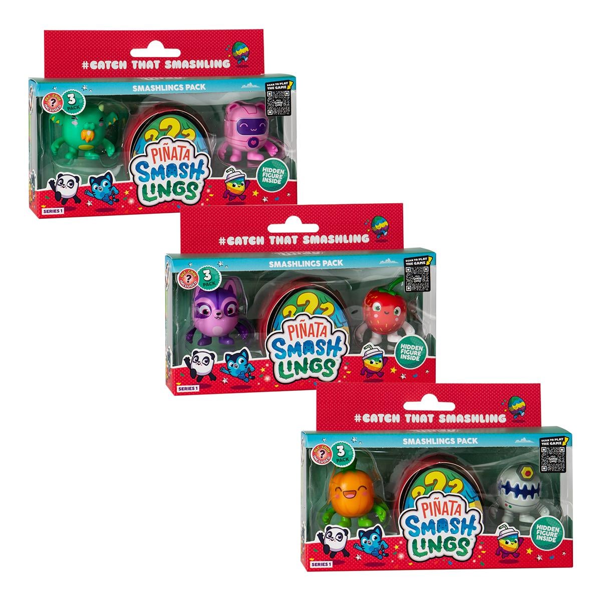 Набір дитячих ігрових фігурок Piñata Smashlings 3 шт. (SL2021)