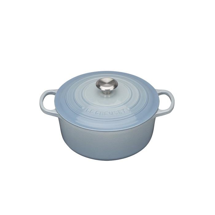 Кастрюля жаропрочная Le Creuset Signature с крышкой 26 см 5,3 л Голубой океан