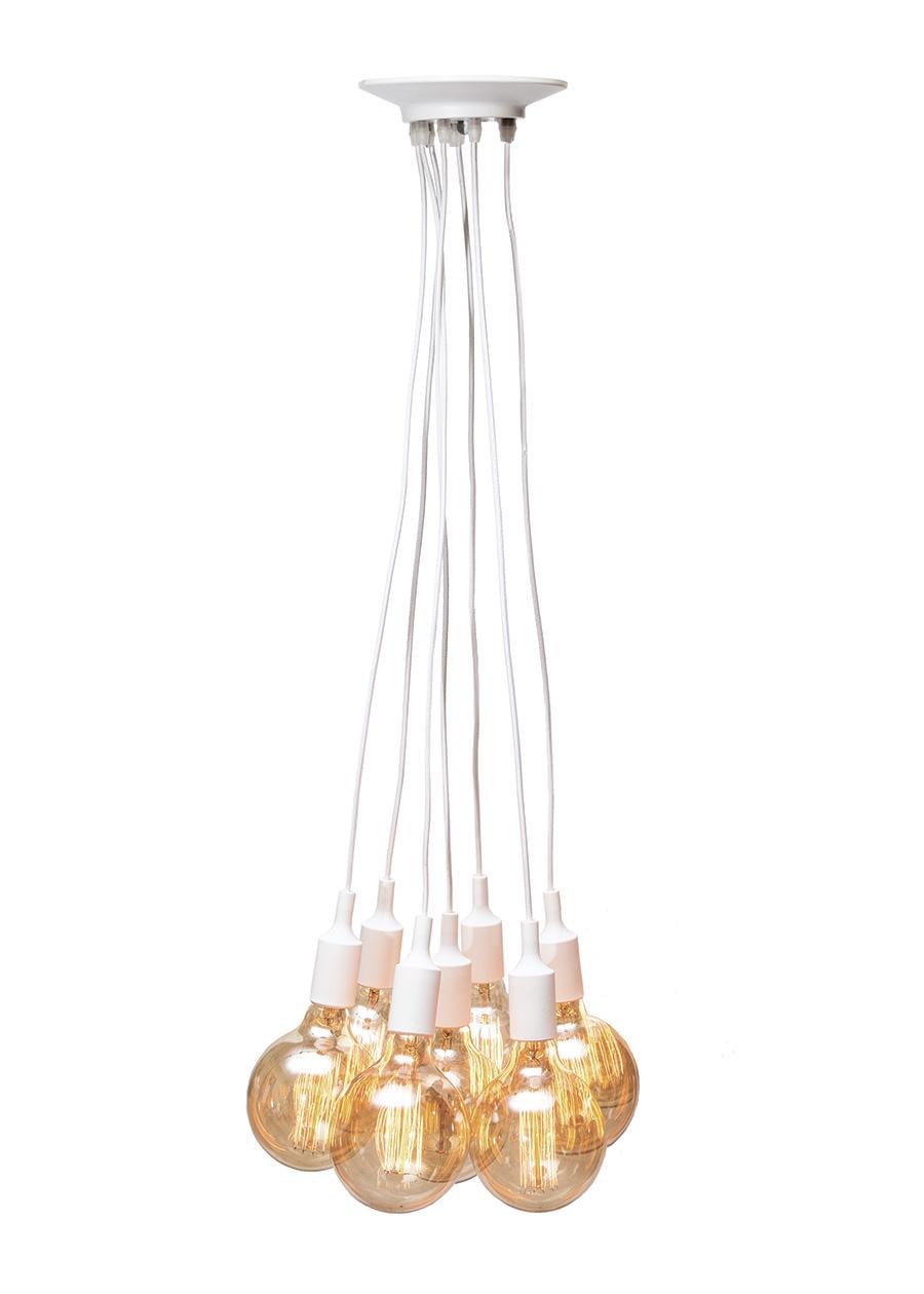 Светильник подвесной лофт Light House LS-18679-7 WH Белый