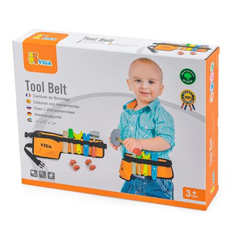 Ігровий набір Viga Toys Пояс з інструментами (18252) - фото 2 Ігровий набір Viga Toys Пояс з інструментами (18252) - фото 2