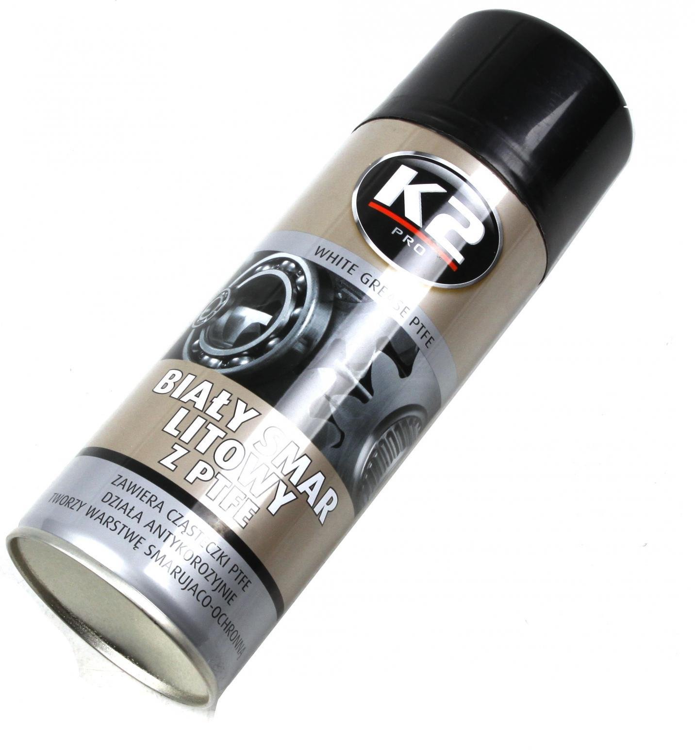 Засіб для змащення K2 Pro White Grease PTFE 400 мл Білий літієвий (W121)