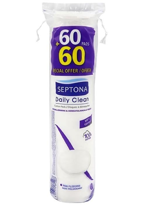 Ватні диски Septona 60 + 60 шт. (Е-00867)