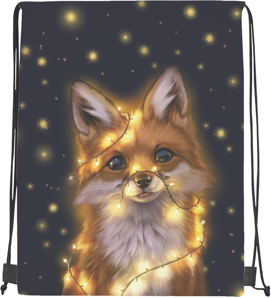 Мішок спортивний Fox And Christmas Lights (20298544) Мішок спортивний Fox And Christmas Lights (20298544)
