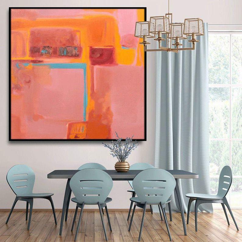 Картина на холсте ArtSale Абстракция 70х70 см abst0030