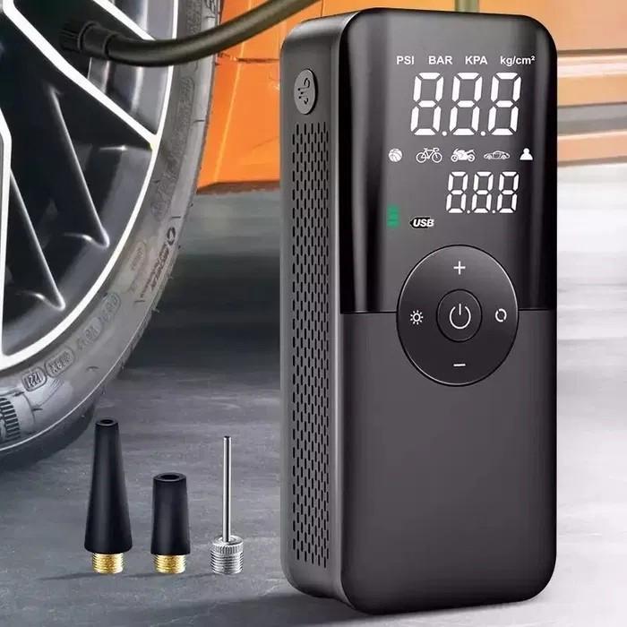 Компресор акумуляторний Carsun C3106 з PowerBank і ліхтариком - фото 13