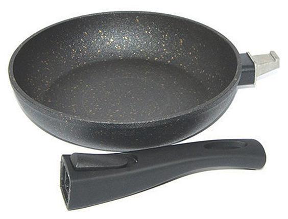 Сковорода Fissman Cosmic Black со съемной ручкой Ø 26 см (FN-AL-4368) Сковорода Fissman Cosmic Black со съемной ручкой Ø 26 см (FN-AL-4368)
