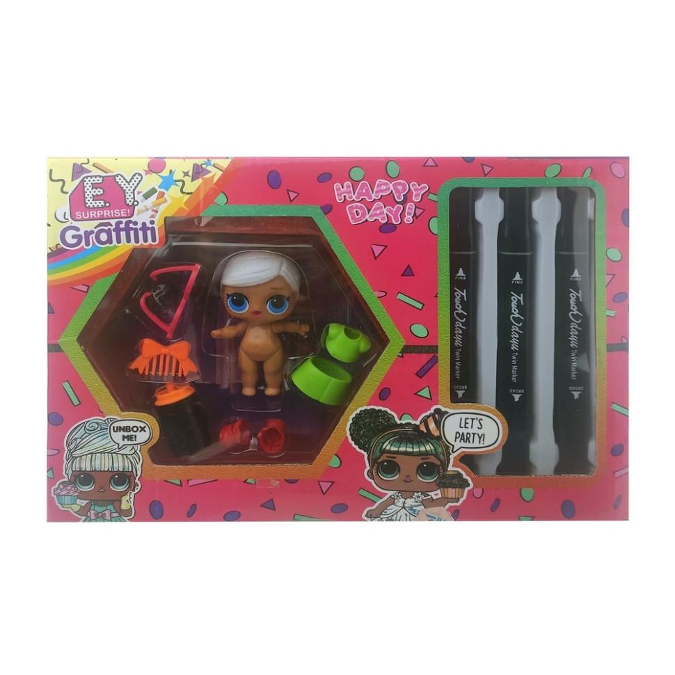 Лялька LQL EY2413 з маркерами Блондинка в зеленому платті (RLT21985s27952) Лялька LQL EY2413 з маркерами Блондинка в зеленому платті (RLT21985s27952)