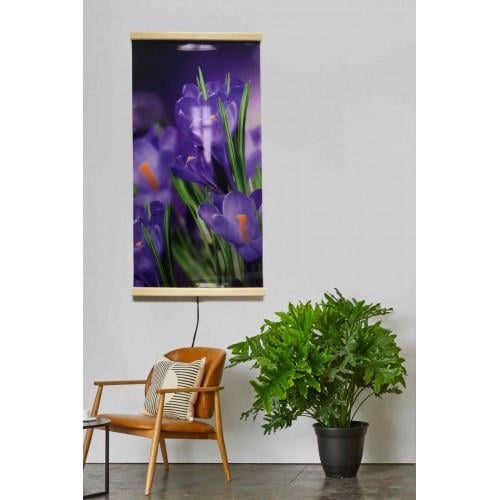 Картина-обогреватель Цветы настенная инфракрасная 200 Вт 100x50 см (1335122665) - фото 2