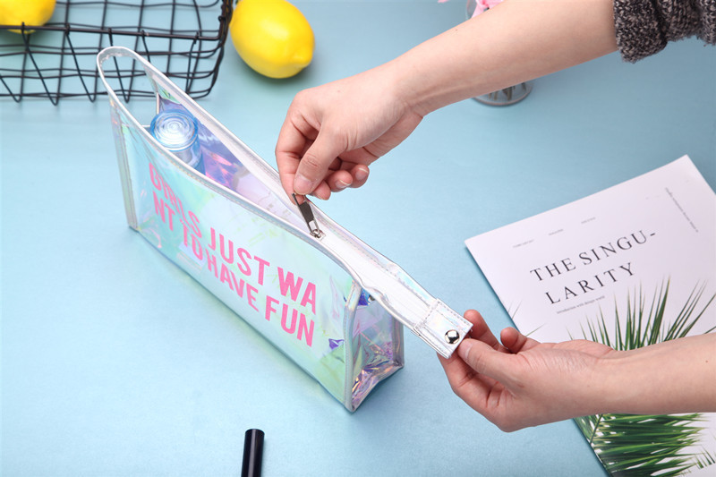 Косметичка жіноча Райдужна 8317 7х15х24 см (4416369) - фото 6