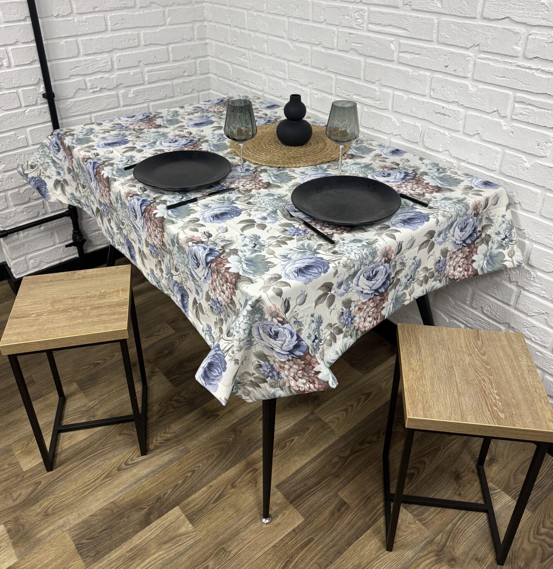 Скатерть Comfort Home Inflorescence водоотталкивающая с тефлоновым покрытием 100x150 см
