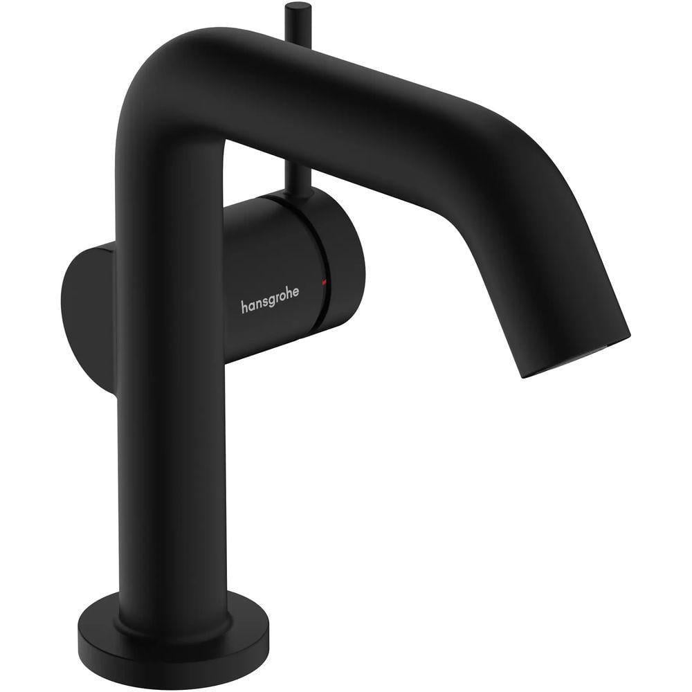 Смеситель для раковины Hansgrohe Tecturis S 110 Fine CoolStart из Push open Черный матовый (73320670)