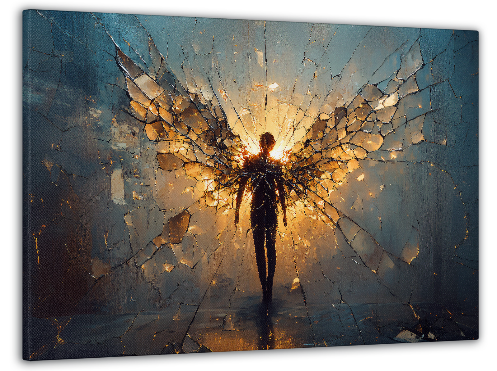 Картина на полотні Mako ангел змін 60x100 см (MK10620)