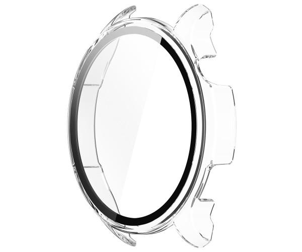 Чехол с защитным стеклом Protective Cover with Glass для Amazfit Balance Прозрачный