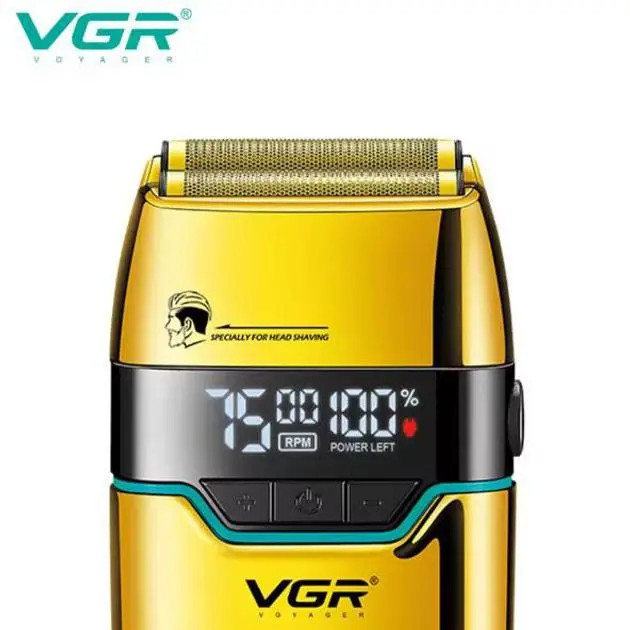 Електробритва VGR V-350 Gold (9065) - фото 2 Електробритва VGR V-350 Gold (9065) - фото 2