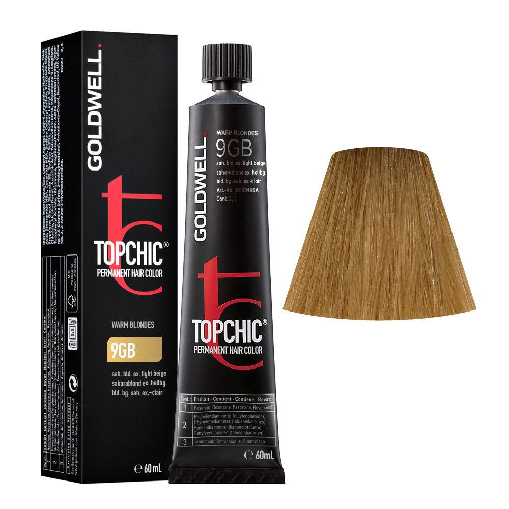 Фарба для волосся Goldwell Topchic Hair Color Coloration 9GB Sahara Blonde Extra 60 мл (22066581)