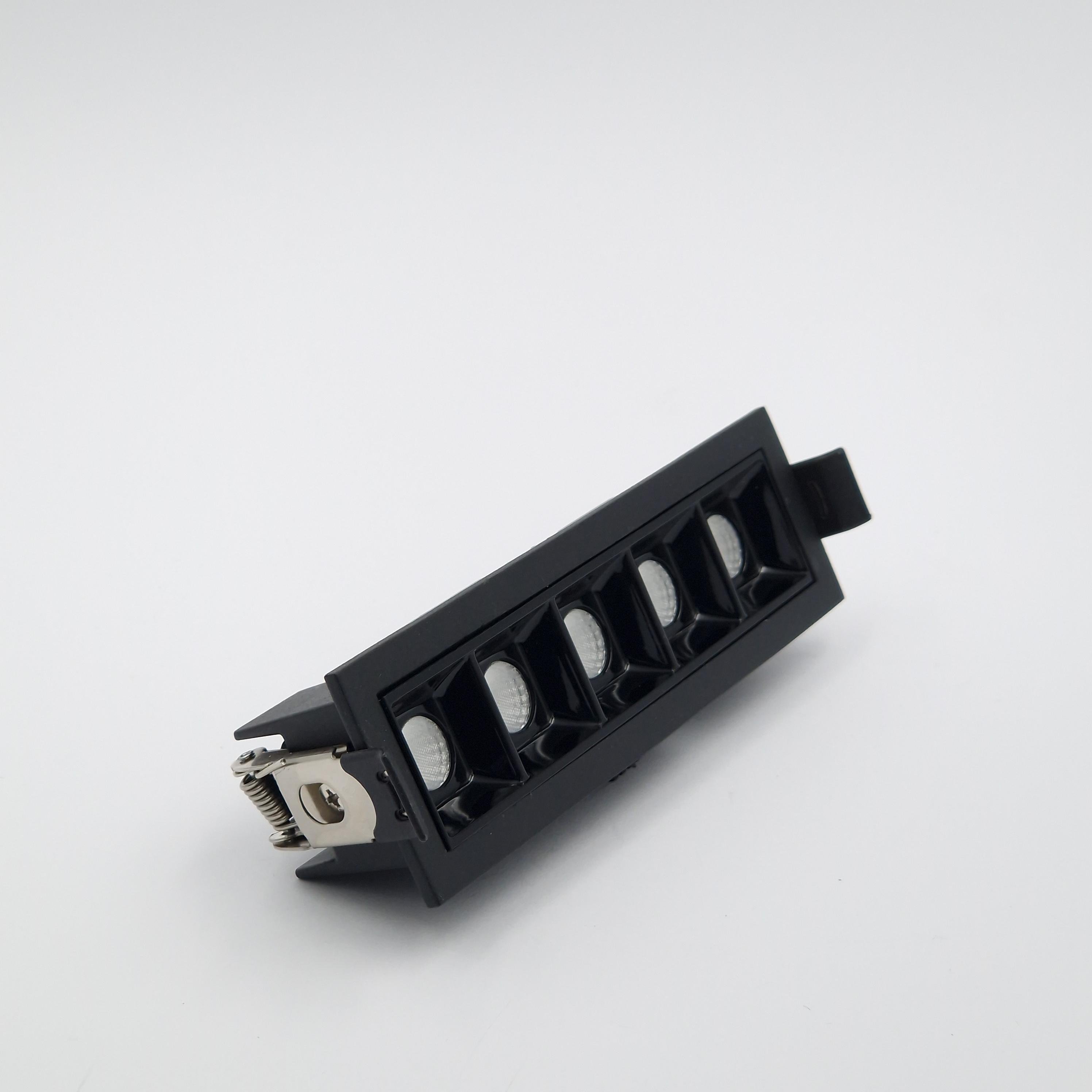 Светильник линейный врезной Light Club 12 Вт 4000 К Черный (WL-5-12-4-BK) - фото 4