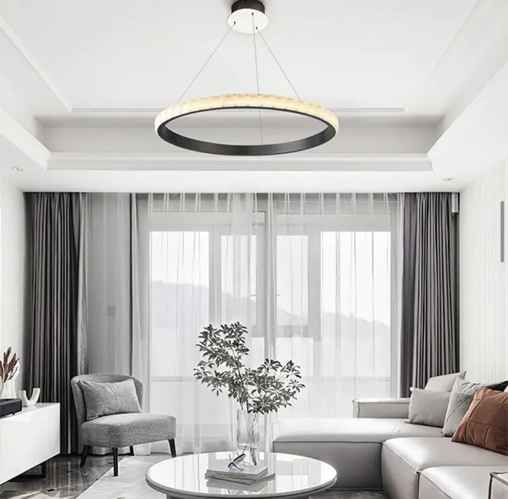 Світильник підвісний LED Delight Collection 60 см Чорний (SGJ11)