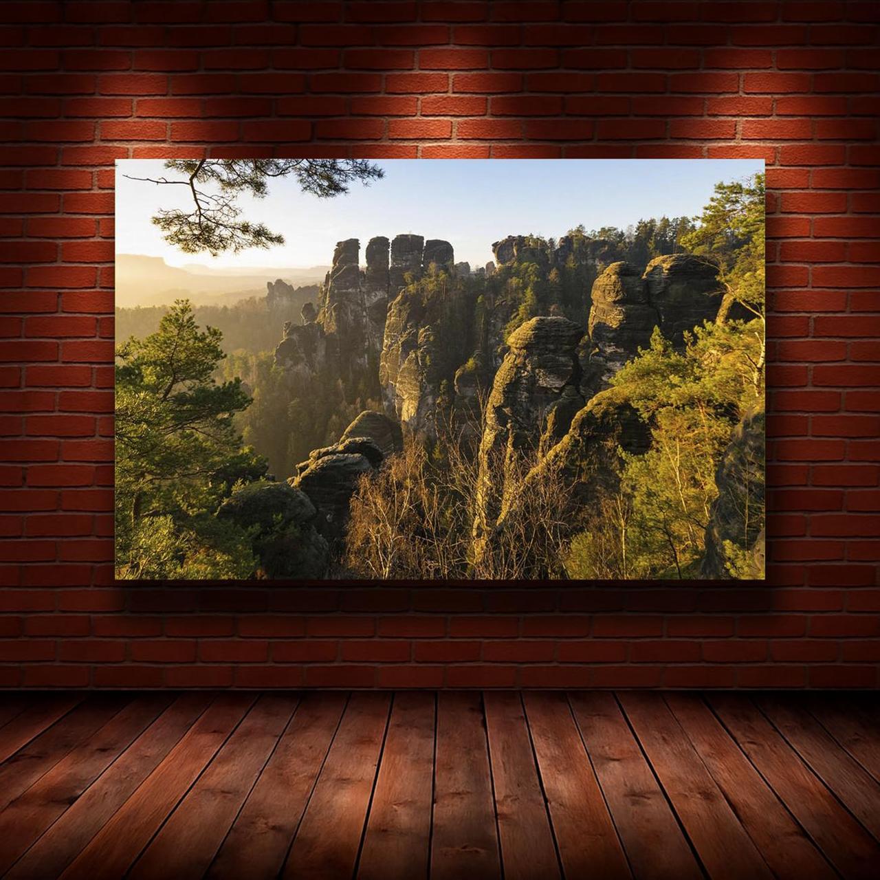 Картина на холсте Природа 35x55 см (N861)