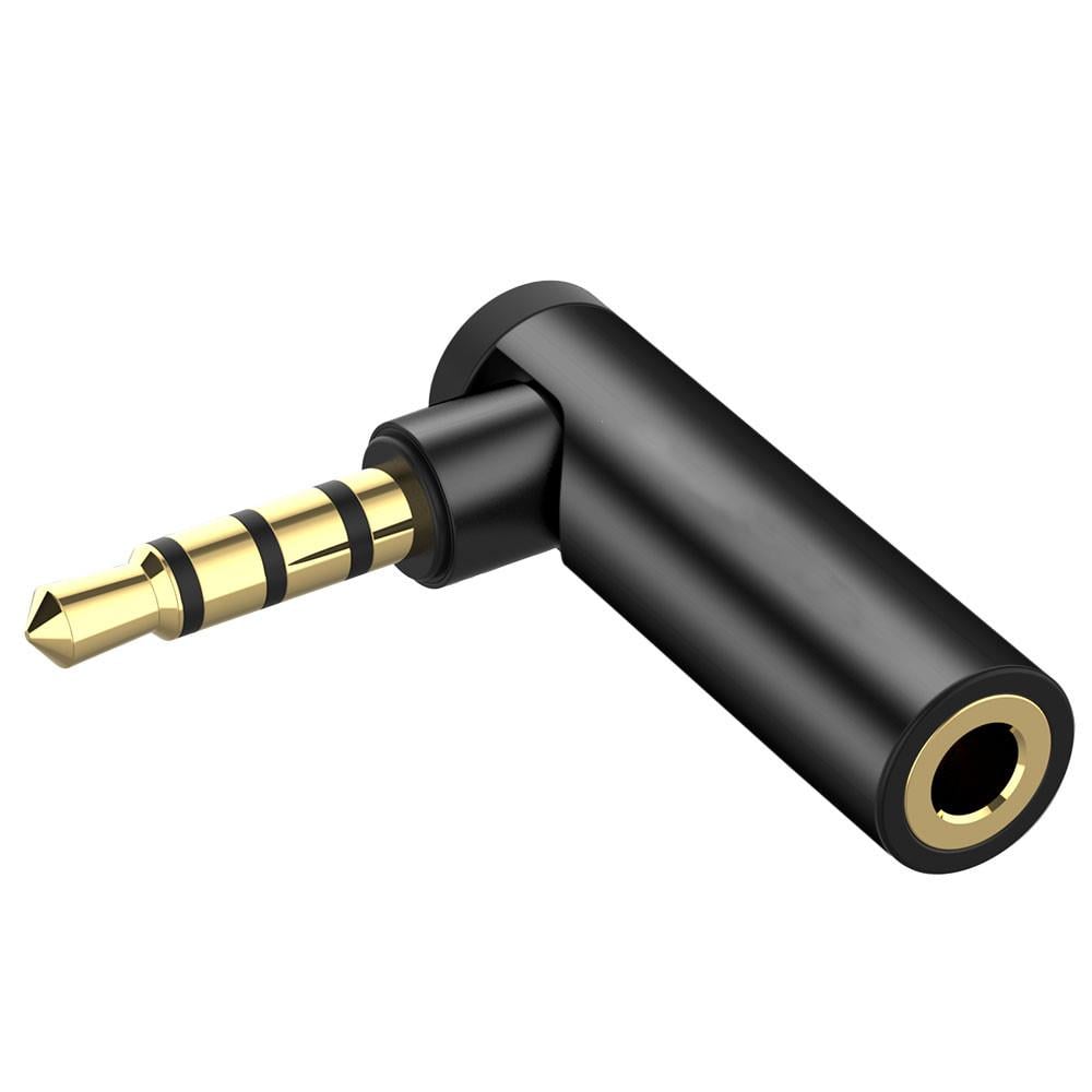 Угловой переходник Rexlis M 4 pin 3.5 мм Black (A48298)
