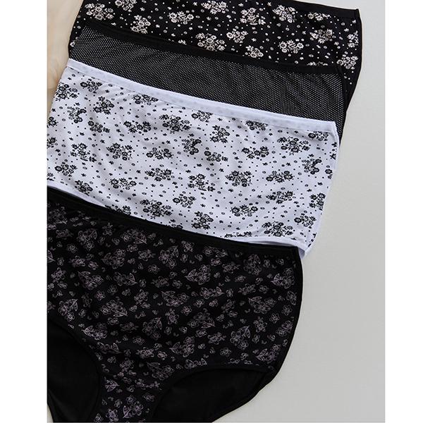 Трусики жіночі з малюнком 6XL 5 шт. (12572) - фото 2