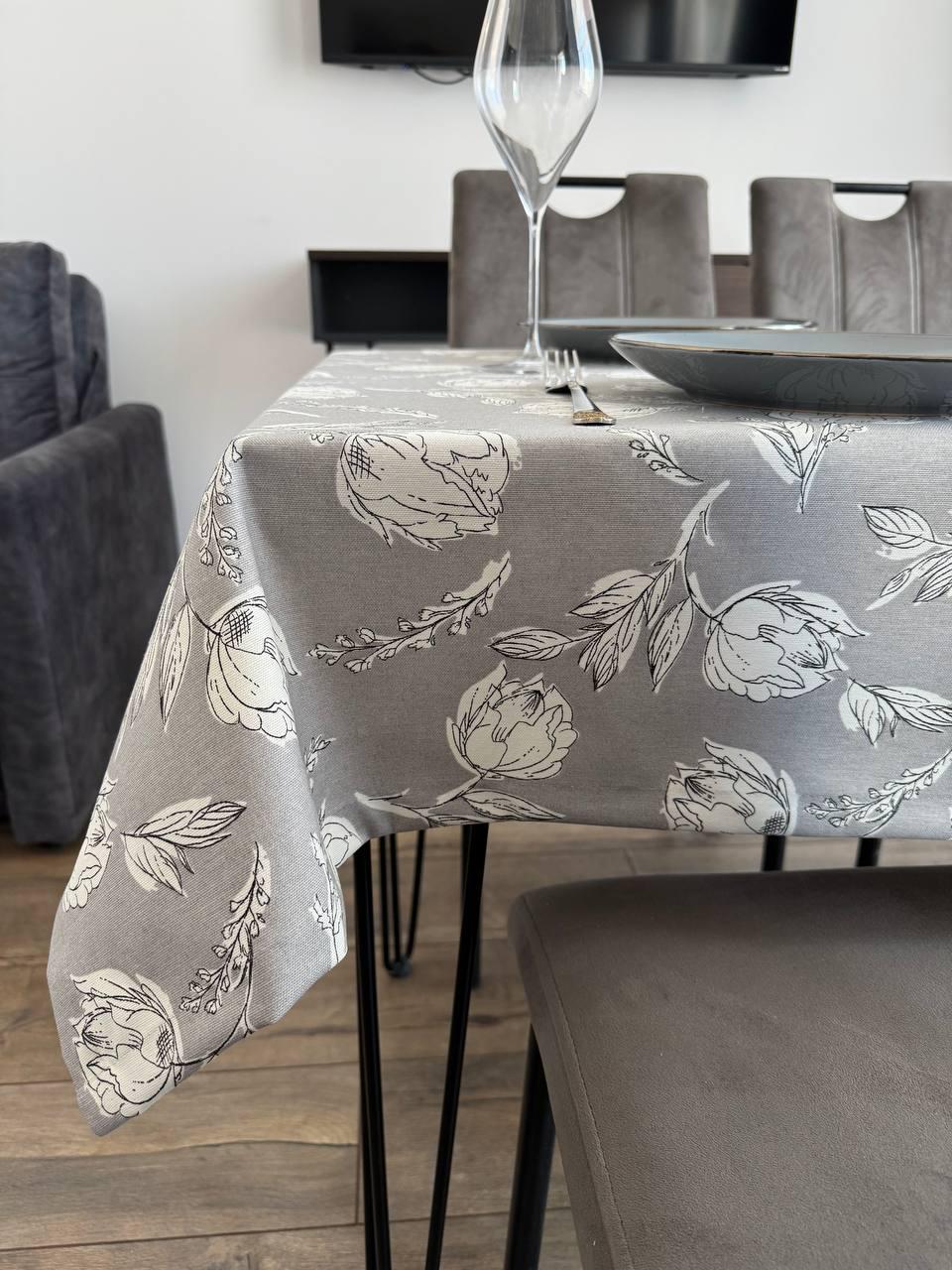 Скатертина водовідштовхувальна тефлонова прямокутна 100x170 см (30021-p1) - фото 6 Скатертина водовідштовхувальна тефлонова прямокутна 100x170 см (30021-p1) - фото 6