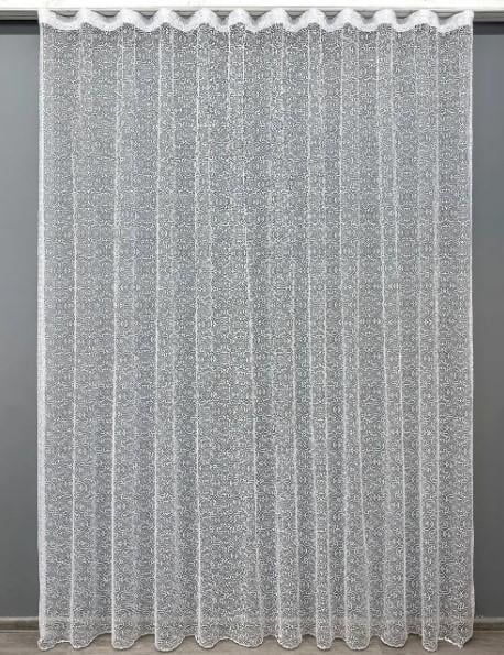 Тюль гипюровый 3 м Белый (1587т)