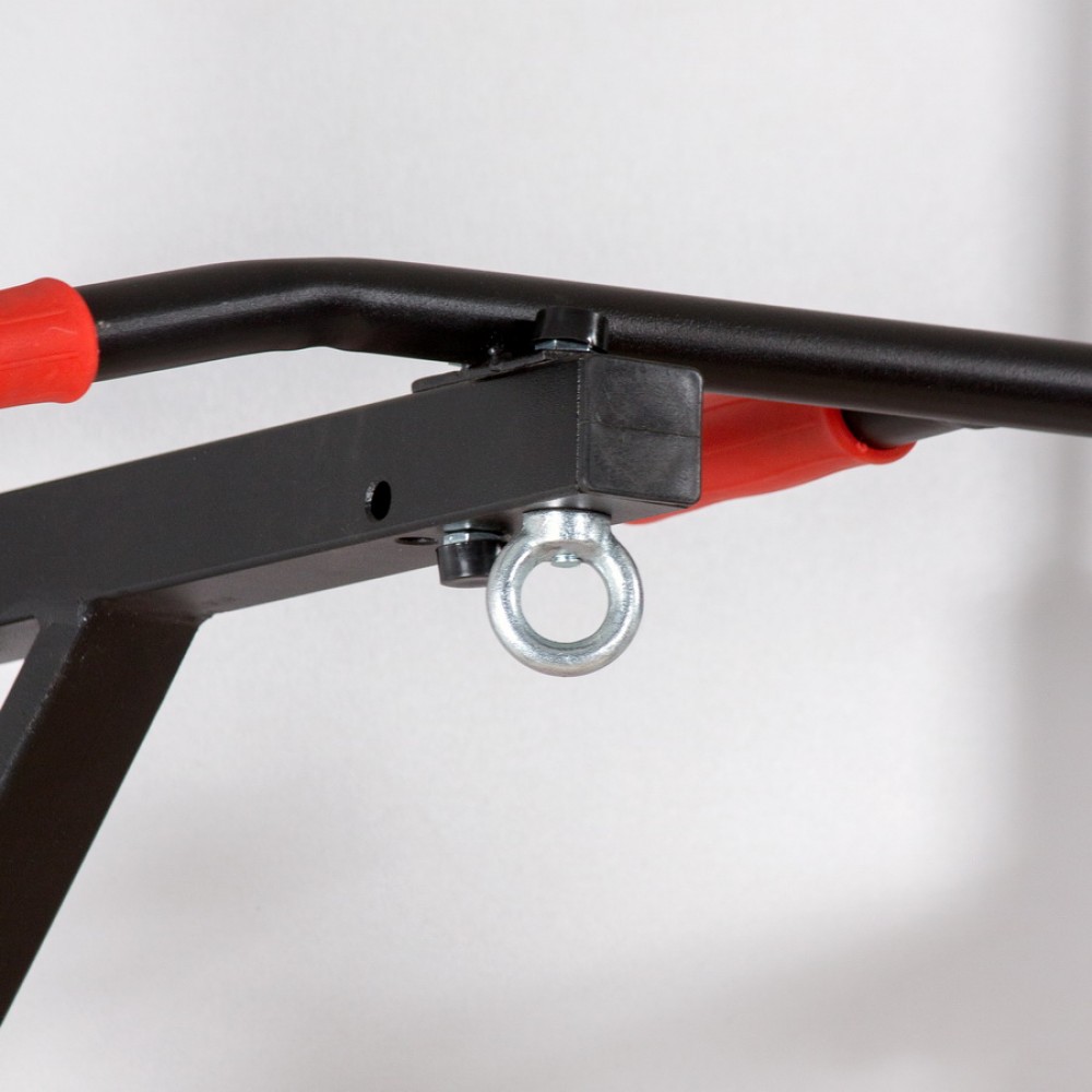 Шведская стенка Торнадо для взрослых спортивная металлическая для дома, квартиры с турником 285х66 см White-red - фото 2 Шведская стенка Торнадо для взрослых спортивная металлическая для дома, квартиры с турником 285х66 см White-red - фото 2