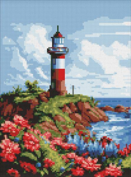 Алмазная мозаика Ideyka Живописный край 30x40 см (Id-AMO8144)