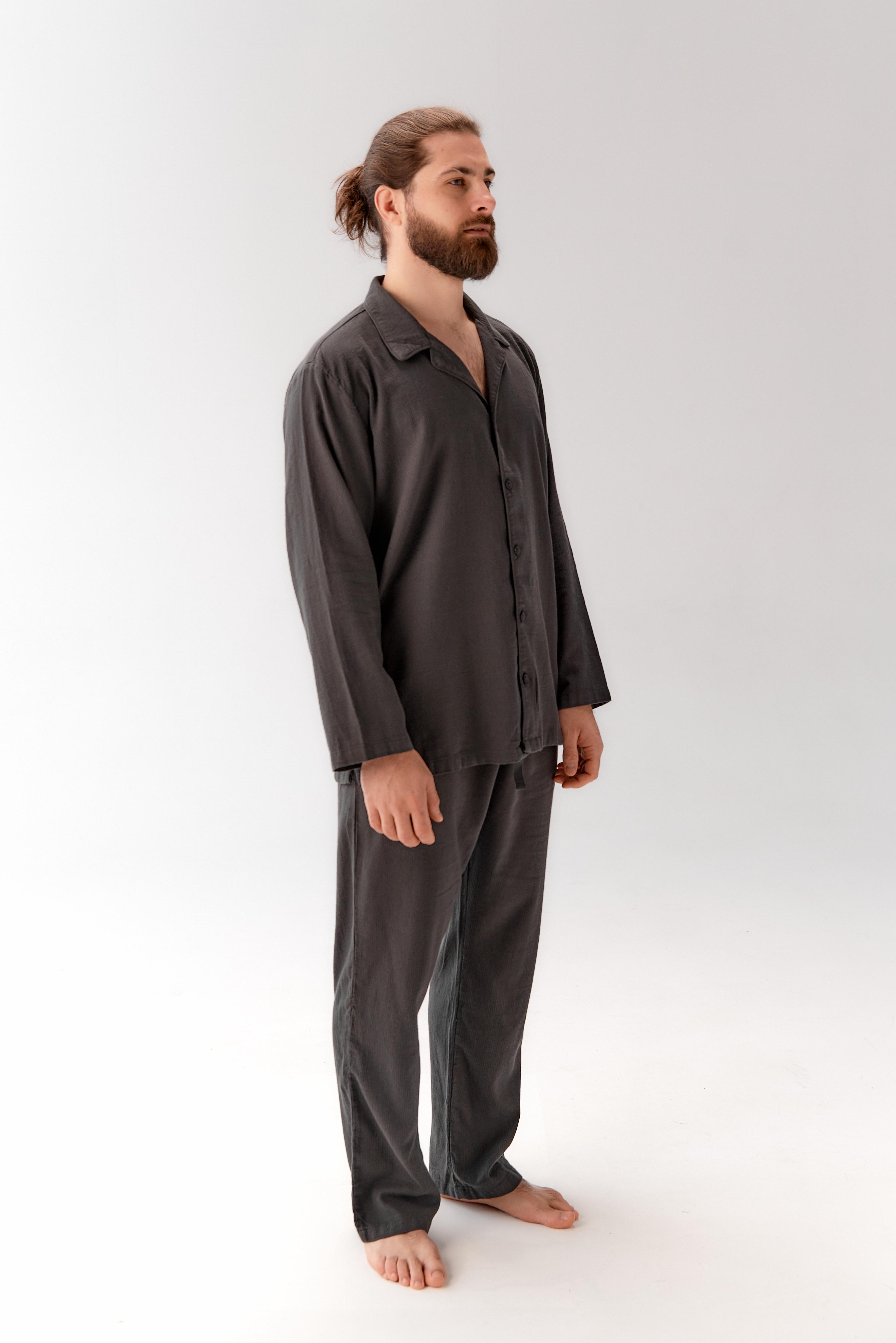 Пижама мужская Lotus Home Porta XL Антрацит (26843085) - фото 7 Пижама мужская Lotus Home Porta XL Антрацит (26843085) - фото 7