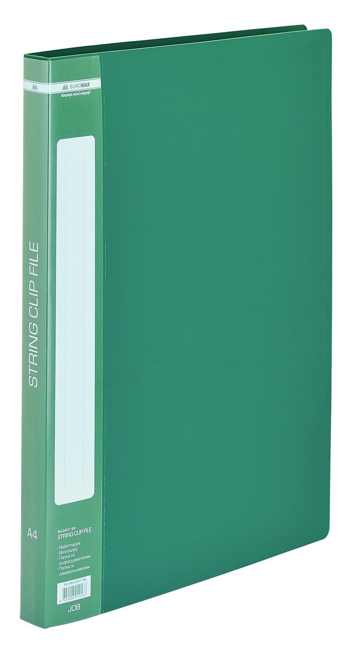 Папка-скоросшиватель Buromax А4 полипропилен Зеленый (BM.3407-04)