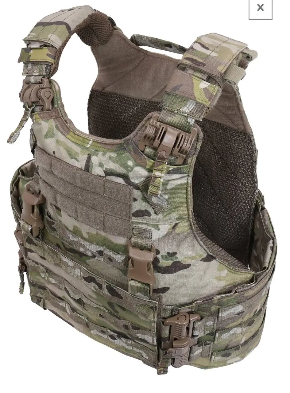 Плитоноска Warrior Assault Systems Quad Release Carrier с баллистическими вставками L Multicam - фото 5