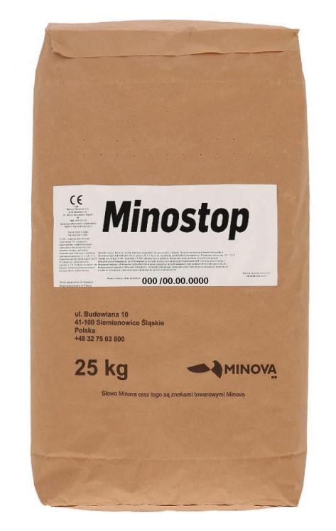 Гідропломба для зупинки води Minova Minostop мішок 20 кг (17948710)